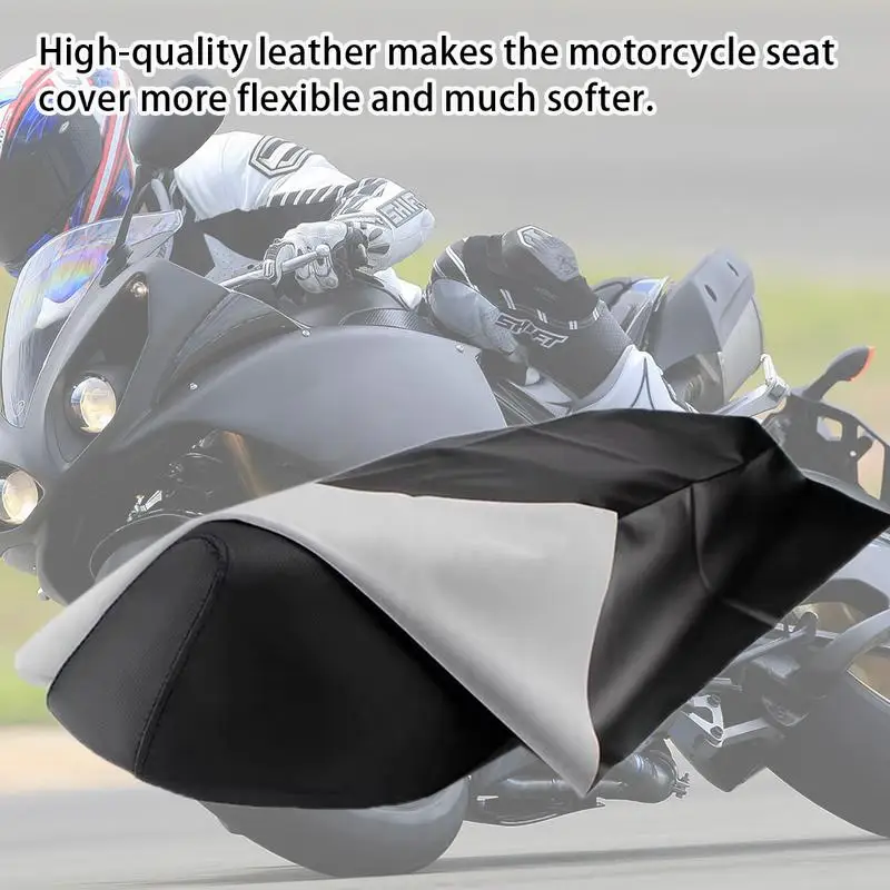 

100x70 cm Motorcycle Seat Cover Leather Seat Protector Wear-resisting Waterproof Cover For Motorcycle Scooter Electric Vehicle