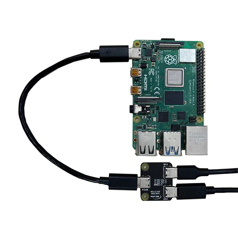 USB Power Splitter for Raspberry Pi BliKVM 