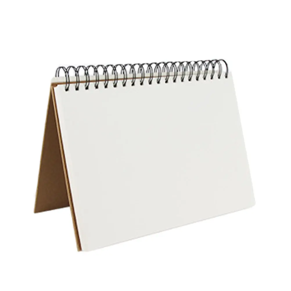 

Notebooks Blank Student Painting Spiral Kraft Paper DIY Pad Amateur Kids
