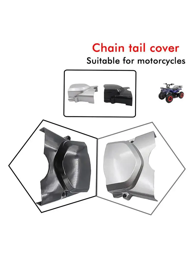 AliExpress NONE Universal Motorcycle Aluminum Left Engine Front Sprocket Chain Cover For 110cc 125cc Dirt Bike ATV Buggy Quad