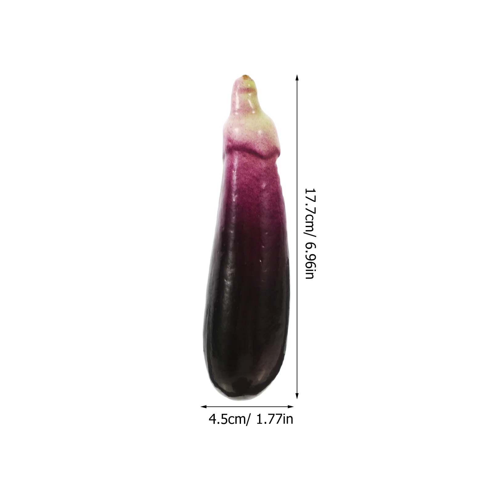 Simulated Vegetable Model Prop Fake Eggplants Decor Fruit Photo Props Pvc Models Decorative