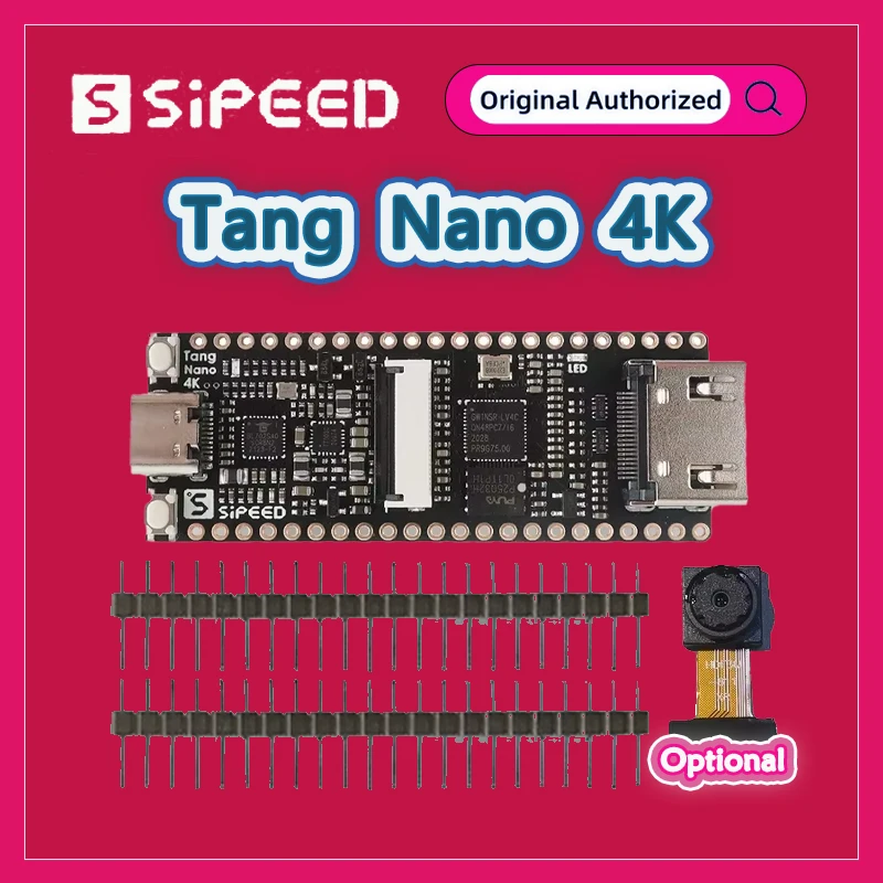 Sipeed Lichee Tang Nano 4K OV5640 Kamera Optional Gowin Minimalistisches FPGA GoAI Entwicklungsboard HDMI-Kamera