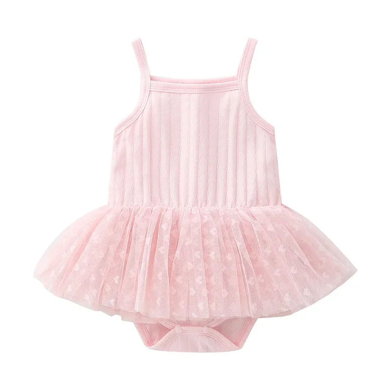 2 قطعة مجموعة الربيع الصيف حللا الرضع فتاة الملابس الكورية لطيف الأميرة الوردي كم طويل بلايز + ارتداءها الطفل الوليد البنود B037