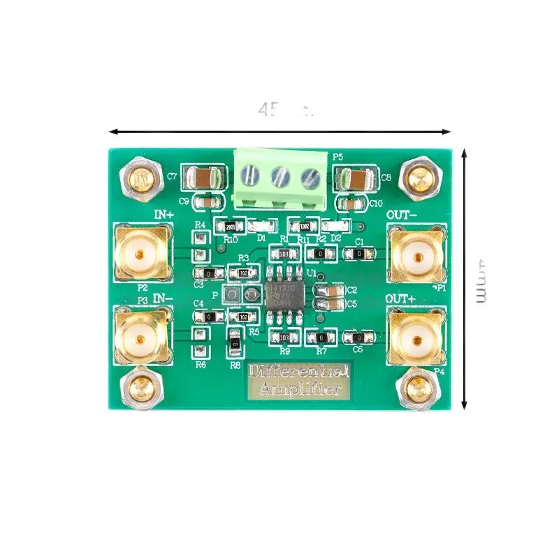 

THS4131 Fully Differential Amplifier Module Single-ended conversion differential signal Single-ended input Double-ended output