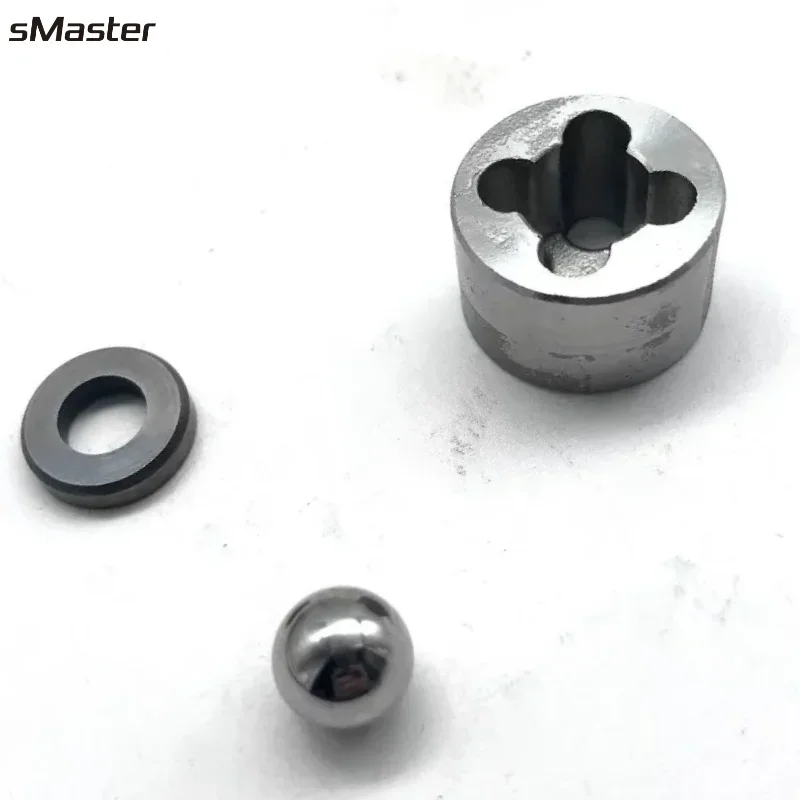 

sMaster Airless Paint Sprayer Pump Parts Ball Guide with Cover Alloy Sheet Fits 704-703 704703 Titan 440 450 Paint Sprayer Pump