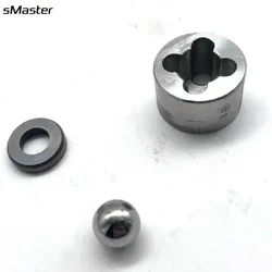 SMaster-piezas de bomba de pulverizador de pintura sin aire, guía de bola con cubierta, hoja de aleación, compatible con 704-703 704703 Titan 440 450