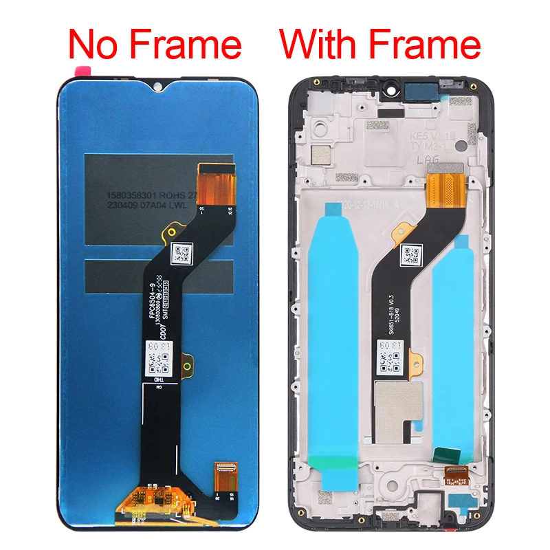 Premium Lcd For Tecno Spark 6 GO Display Touch Screen Digitizer Panel Assembly For Spark 6 Air Screen KE7 KE5j KE5k KE6 KE6j KF6