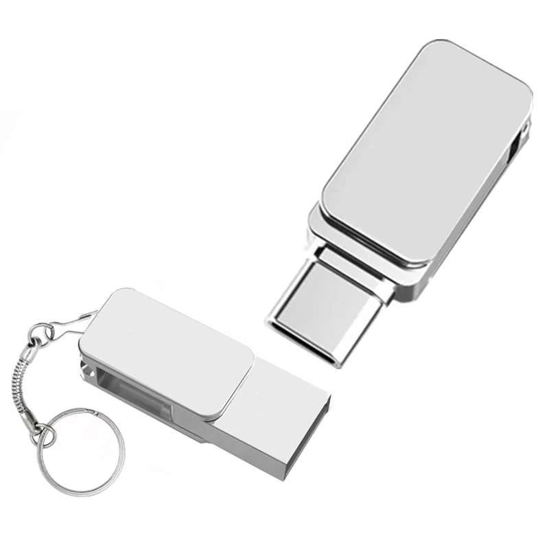 미니 C타입 플래시 드라이브, USB C타입 울트라 듀얼 메모리 스틱, 128GB, 64GB, 32GB, 16GB, 8GB, C타입 엄지 펜 드라이브, 창의적인 선물, 신제품