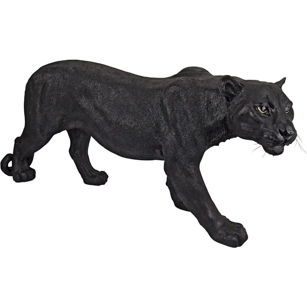 Shadowed Predator Black Panther Garden StatueFreight Free Home Decoration Sculptures & Figurine Sculptures and Statuettes Crafts