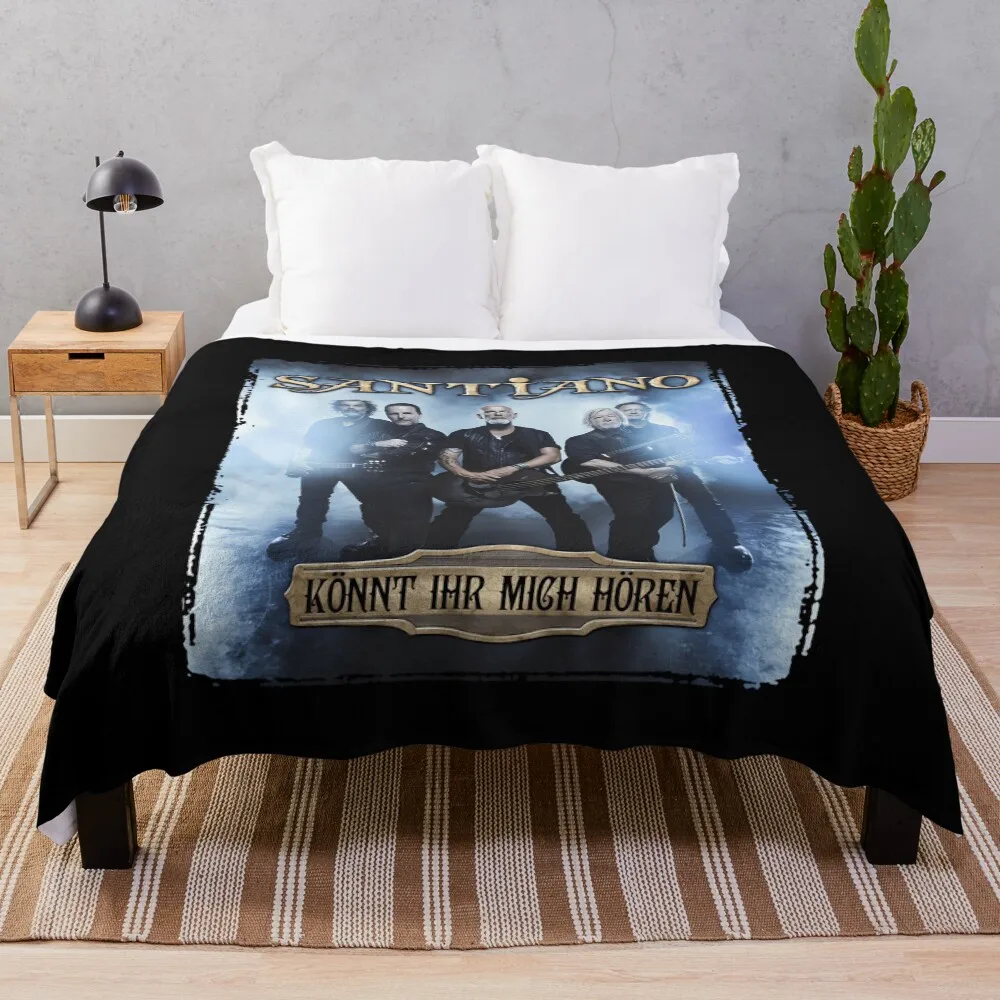 

Santiano Band Throw Blanket Thermals For Travel Furrys Decorative Beds Hairys Blankets