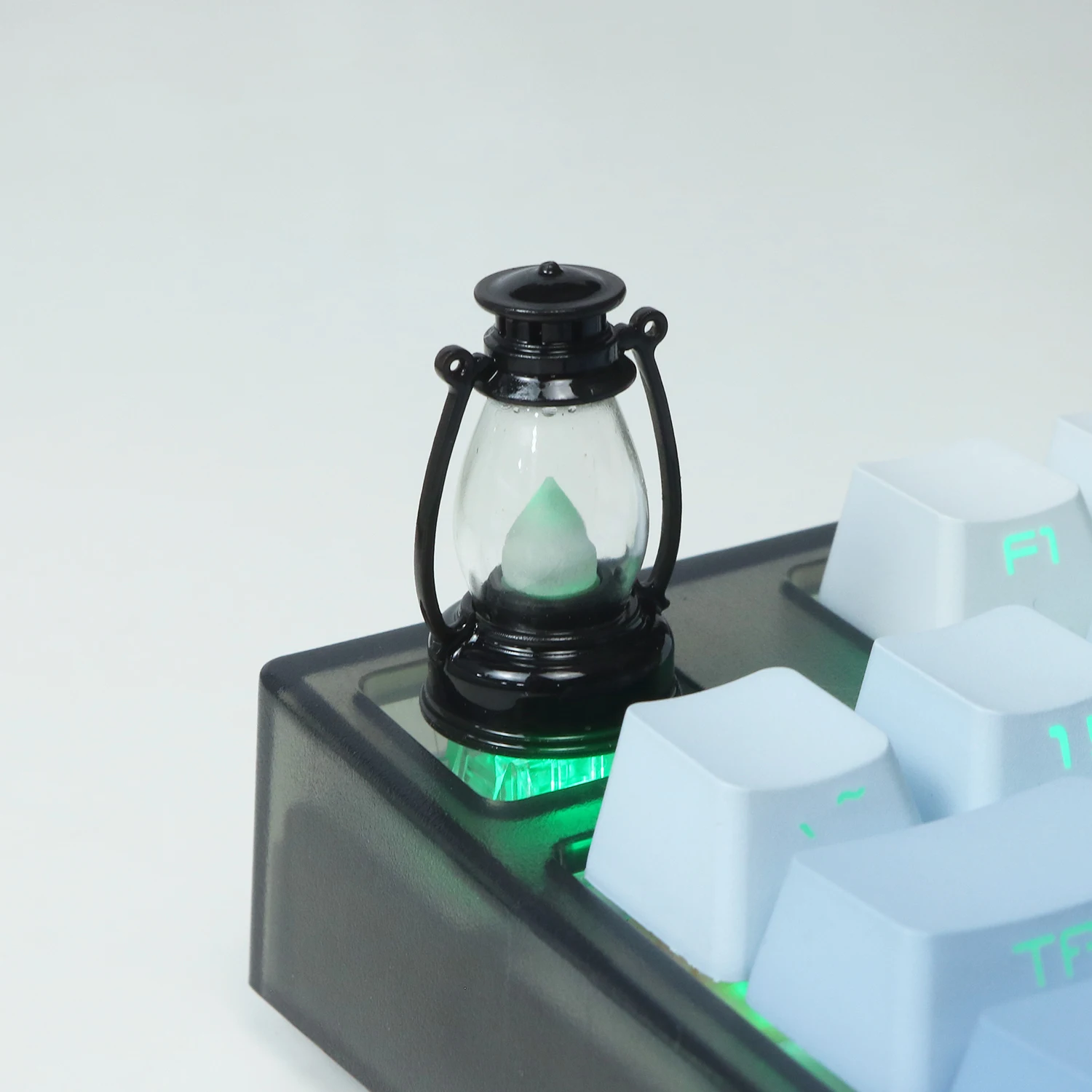 

J‌KDK Oil Lamp Glowing Resin Artisan Keycap Wear-Resistant ESC MX Cross Switch for mechanical keyboard Keycap Creative Gift