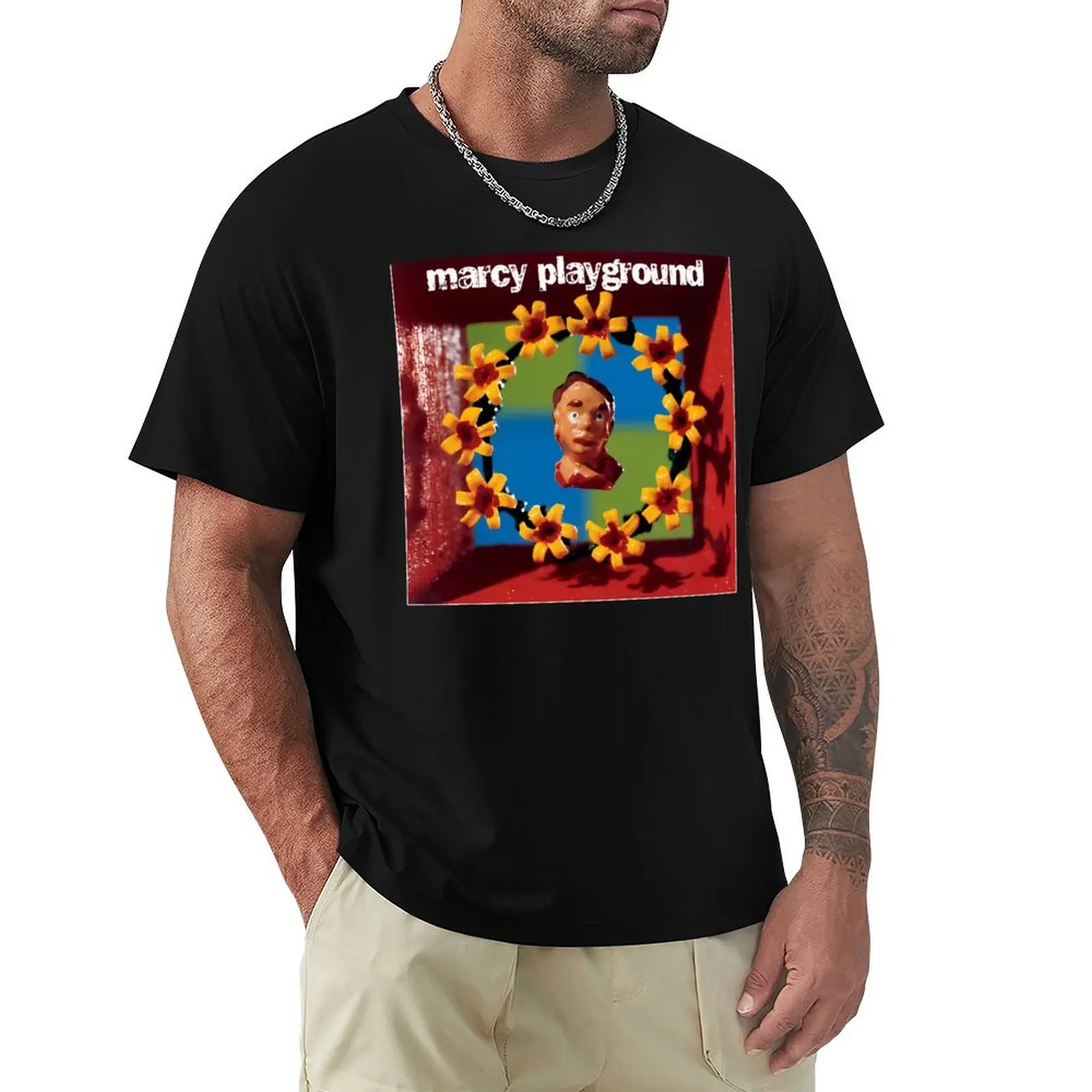 Camiseta Marcy Playground para trabalho, camiseta de manga curta