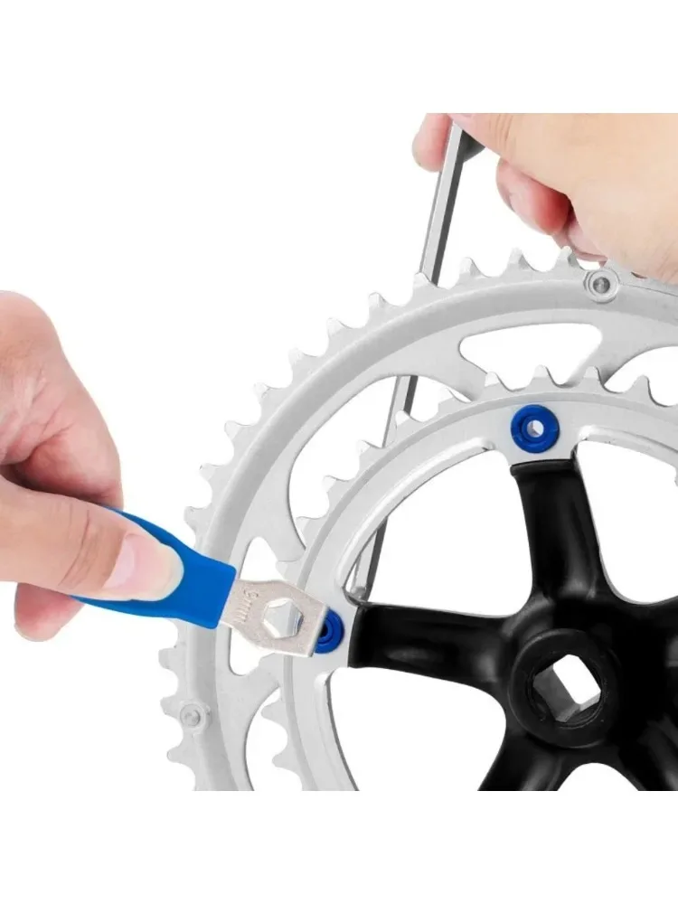 AliExpress NONE Mountain Bike Crankset Wrench Slotted Screw Disc Nail Wrench Disassembly Tool Chainring Chainset Tool,Non-slip and durable