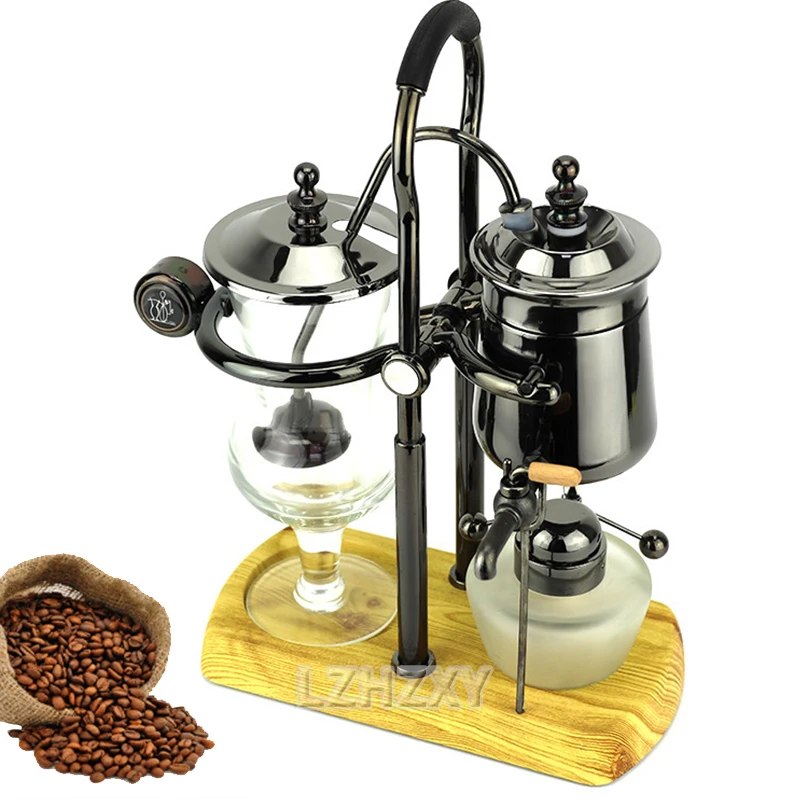 Belgian Coffee Maker Household Belgium Kettle Royal Siphon Coffee Machine Distillation Coffee Suit Drip Type Manual Pot