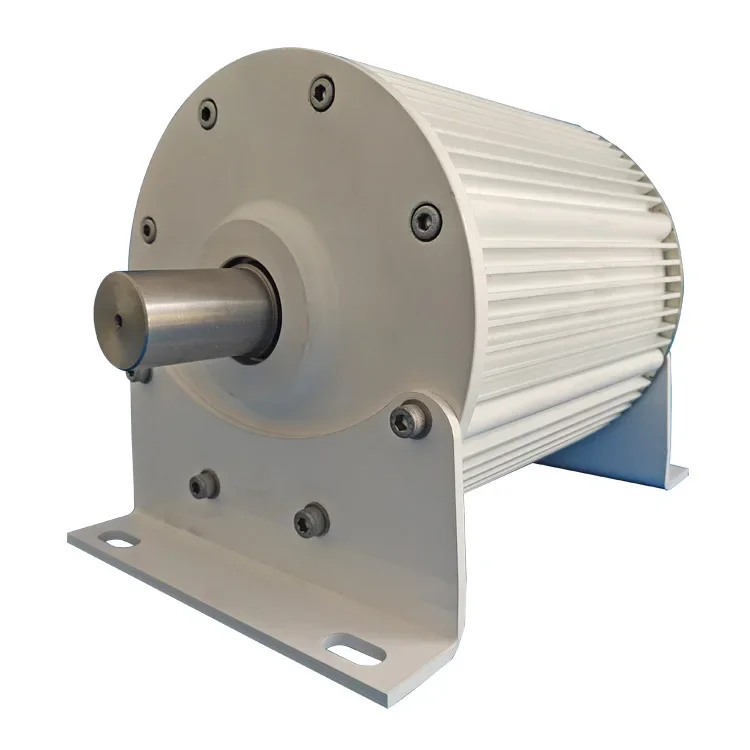 5KW household permanent magnet generator 220V wind turbine host low speed