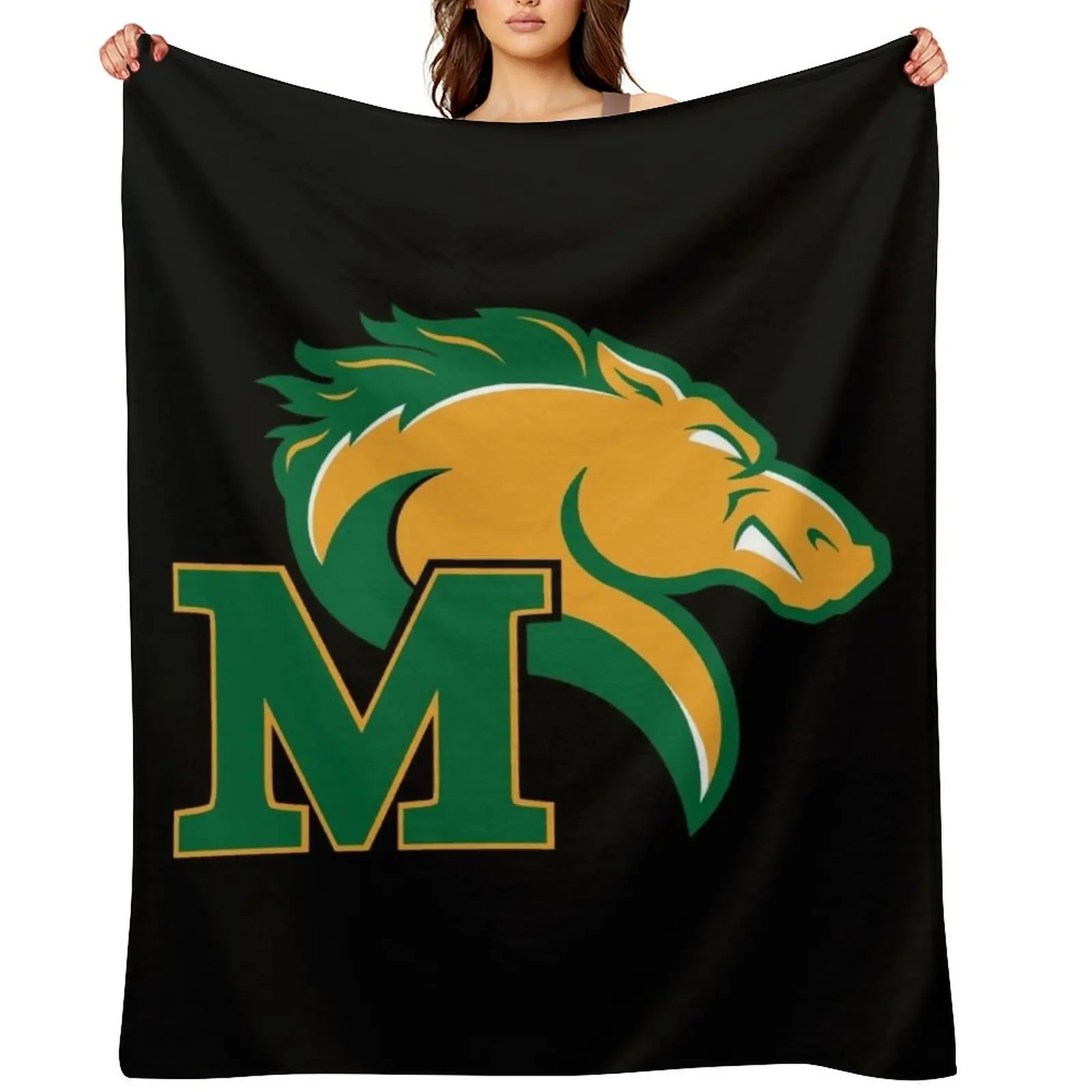 

Marywood logo-shirt Throw Blanket decorative Decorative Sofas Nap halloween Blankets