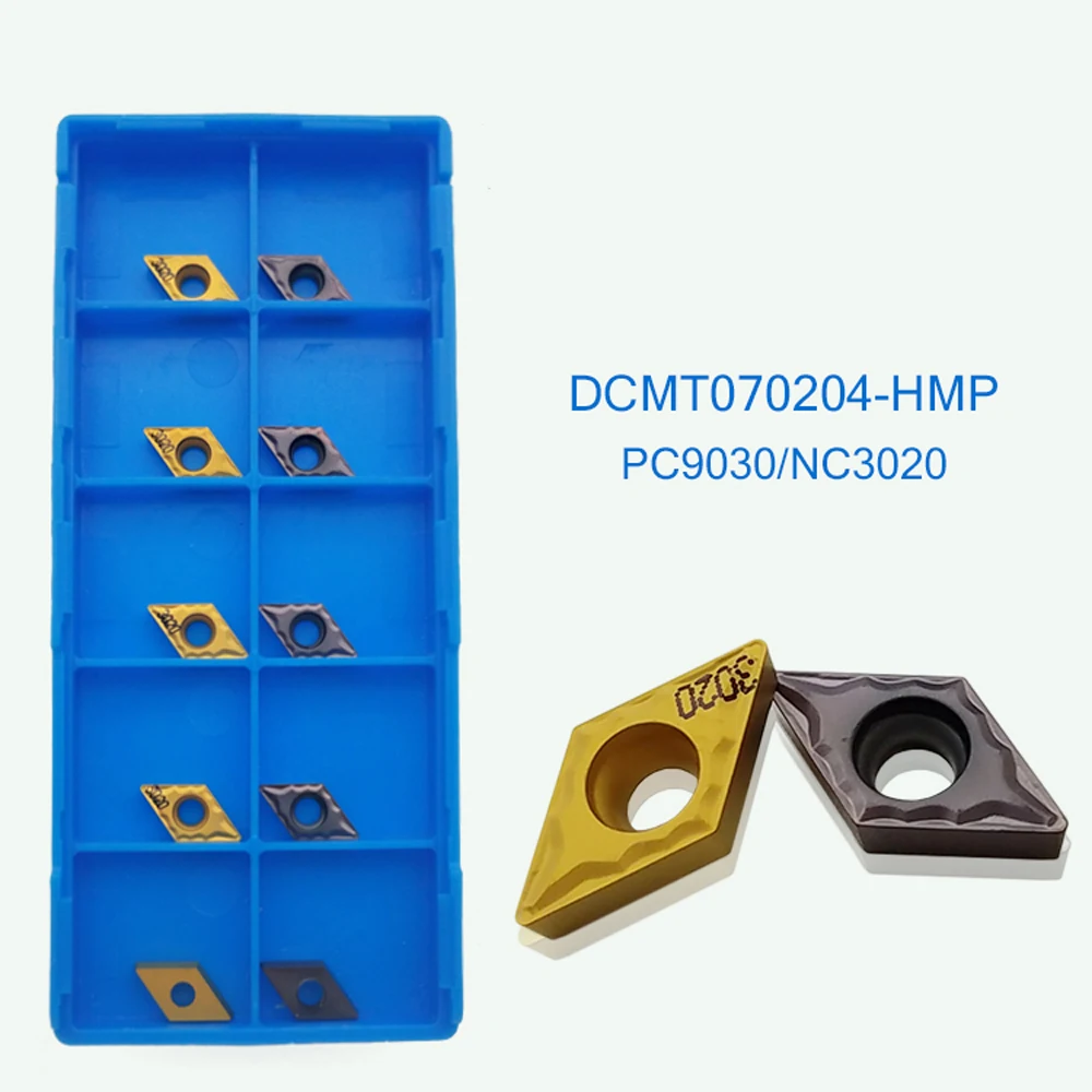 Sell Original Blades Only DCMT070202-HMP DCMT070204-HMP PC5300 DCMT070208-HMP PC9030 Mini Lathe Inserts Turning Tool Boring Head