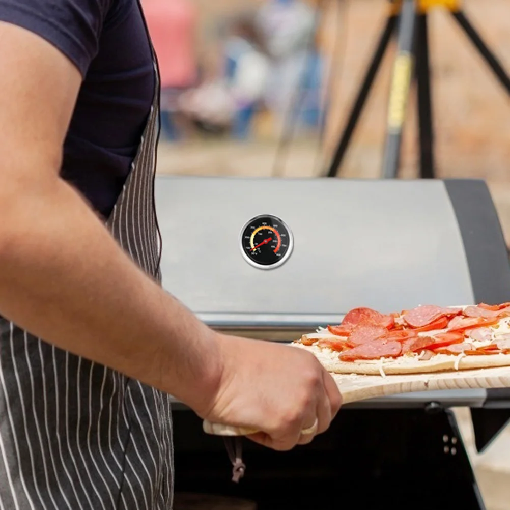 

2pcs Bimetallic Stainless Steel 0-400℃ Oven Thermometer For Barbecue Roast Kitchen Food Turkey Bbq Grill Cooking Household