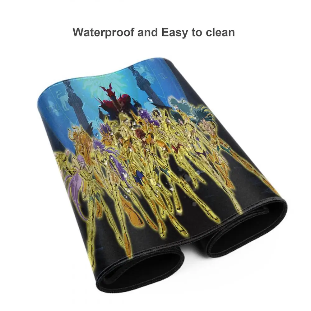 Saint Seiya Mouse pad neue Gummi maus langlebige Desktop-Mauspad-Größe für Spiel Tastatur Pad für Spieler