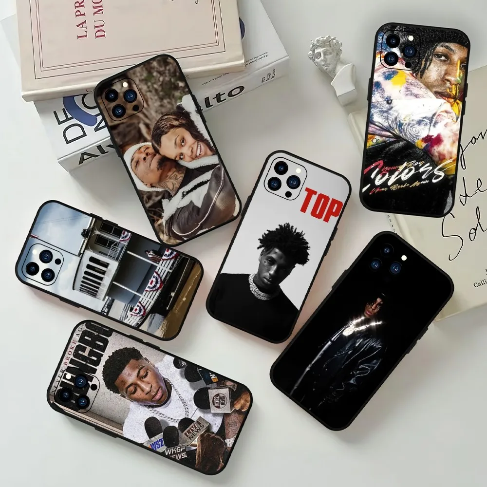 YoungBoy Never Broke Again Baby Phone Case For Samsung A42 A53 A73 A80 A91 S 4G 5G S10 Lite2020 Black Soft Shell