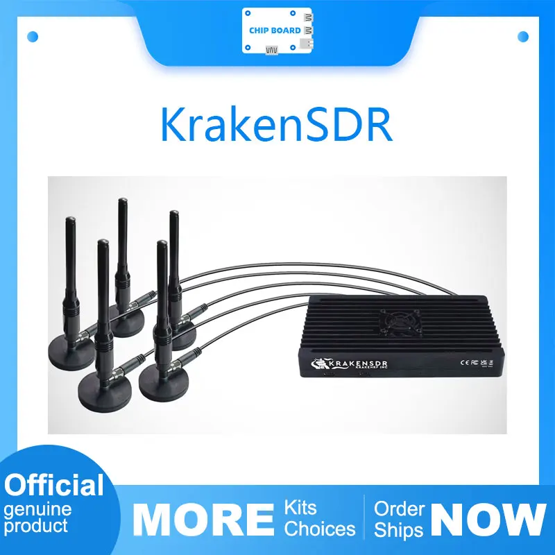 

KrakenSDR — Defined Radio Phase-Coherent с пятью синхронизированными каналами