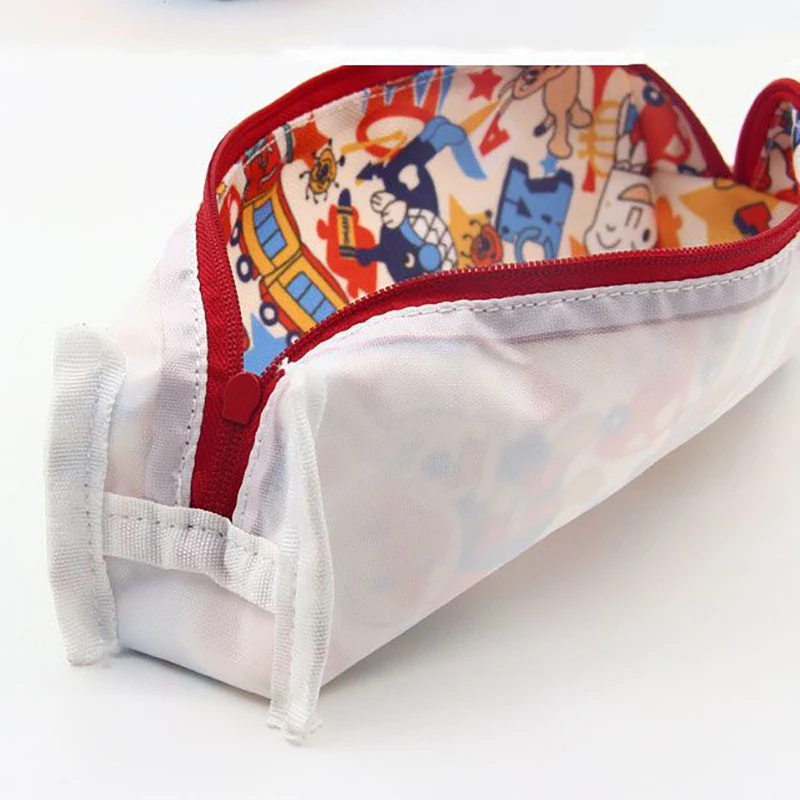 Kawaii Anpanman astuccio cartone animato borsa di cancelleria di grande capacità forniture di cancelleria per studenti periferici Anime regali per