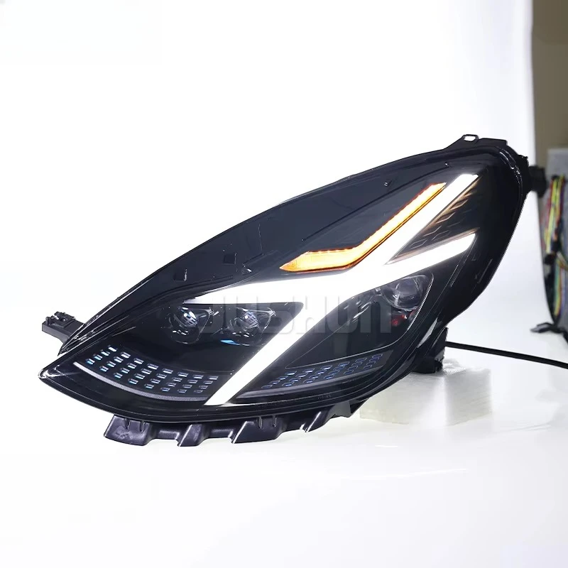 LED Headlights for TES-LA Model 3/Y Headlights 2020-2024 Daytime Running Lights and Turn Signals