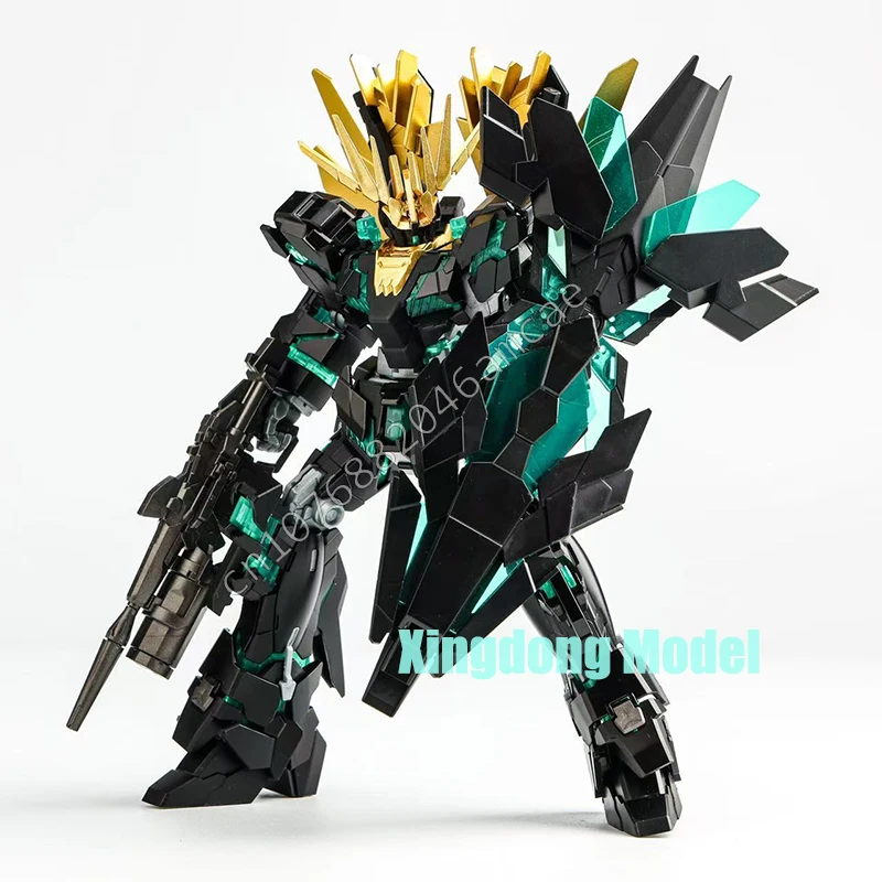 

NEW Xingdong HG 1/144 Rx-0n Unicorn 02 Banshee Norn Assembly Model Kit Anime Action Figure Robot Plastic Movable Model Gift Toys