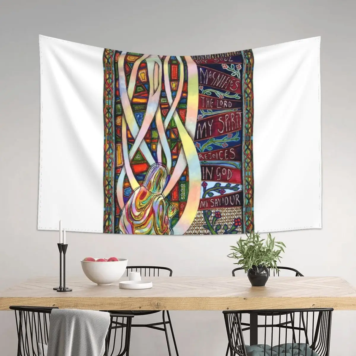 

Magnificat Tapestry House Decoration Home Decoration Accessories Bedroom Decor Room Aesthetic Decor Tapestry