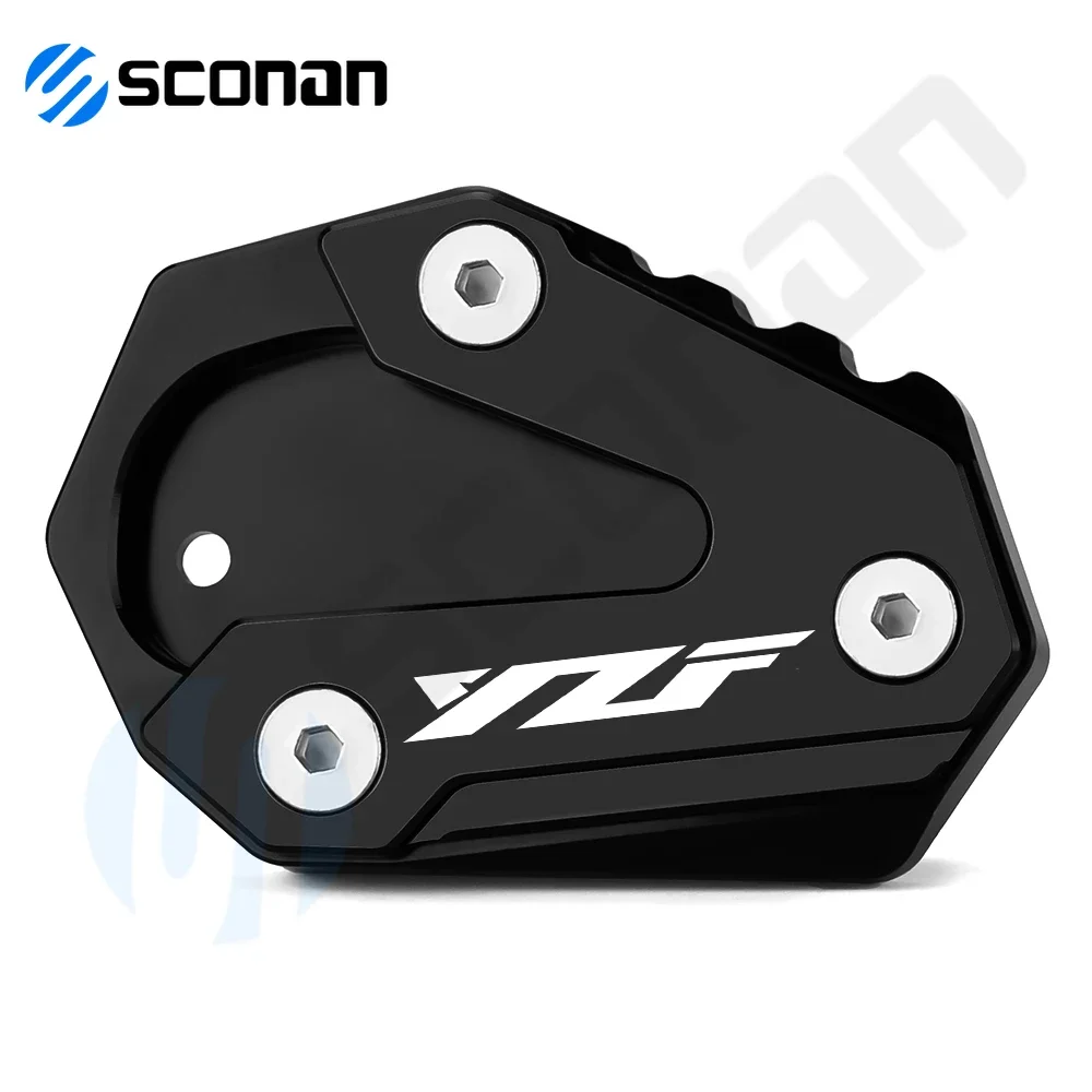 

For YAMAHA YZF R6 YZF-R6 YZFR6 2012 2013 2014-2024 Motorcycle Kickstand Foot Side Stand Extension Pad Enlarge Stand Plate