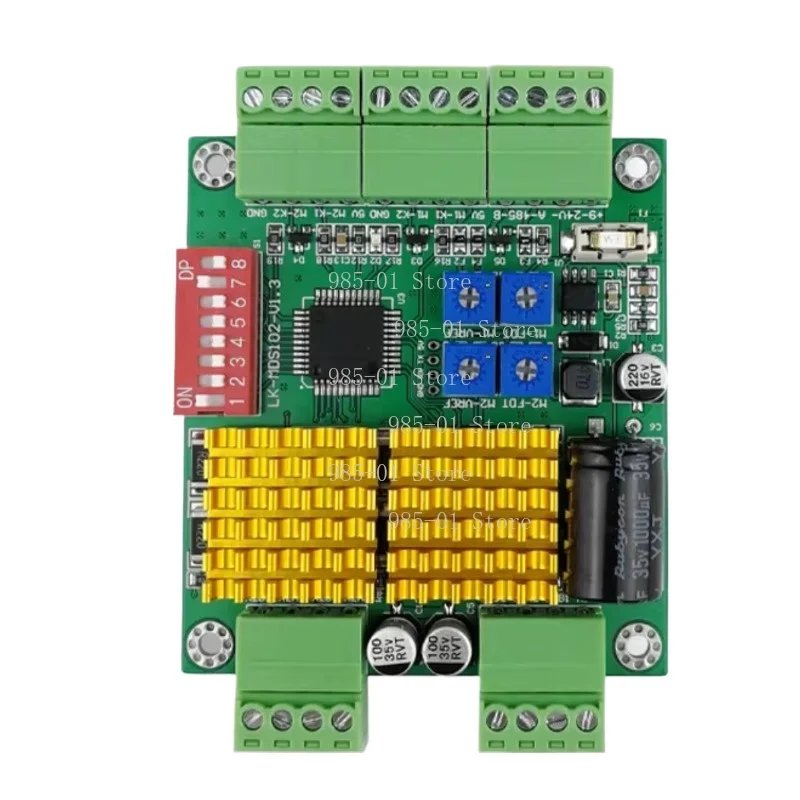 

LK-MD2102 Two-Way 485 Stepper Motor Control Board Pan Tilt Driver 42/35 Motor Drive Board