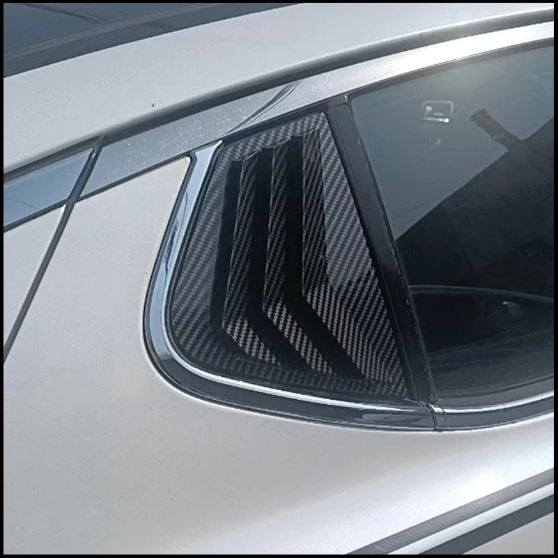 

Car Styling Side Rear Window Scoop Louver Vent Trim Cover Modification For Kia Optima 2011-2019 K5 Sedan Auto Parts Accessories