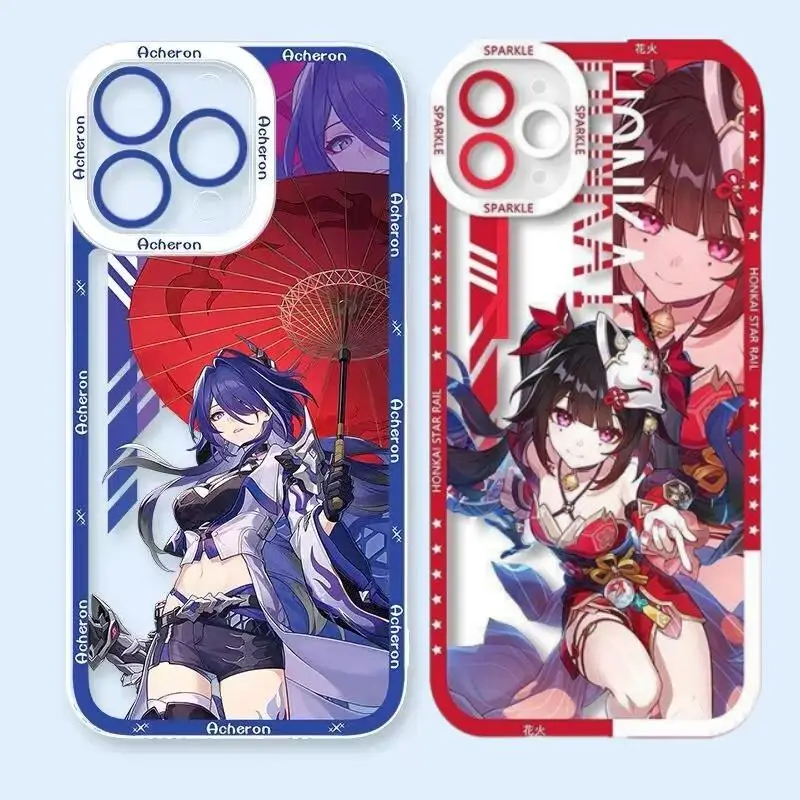 Honkai Star Rail Phone Case for Samusng Galaxy A55 A54 A35 A23 A24 S24 Ultra S22 S23 Plus S20 S21 FE A33 A52 A53 A52S 5G Cover