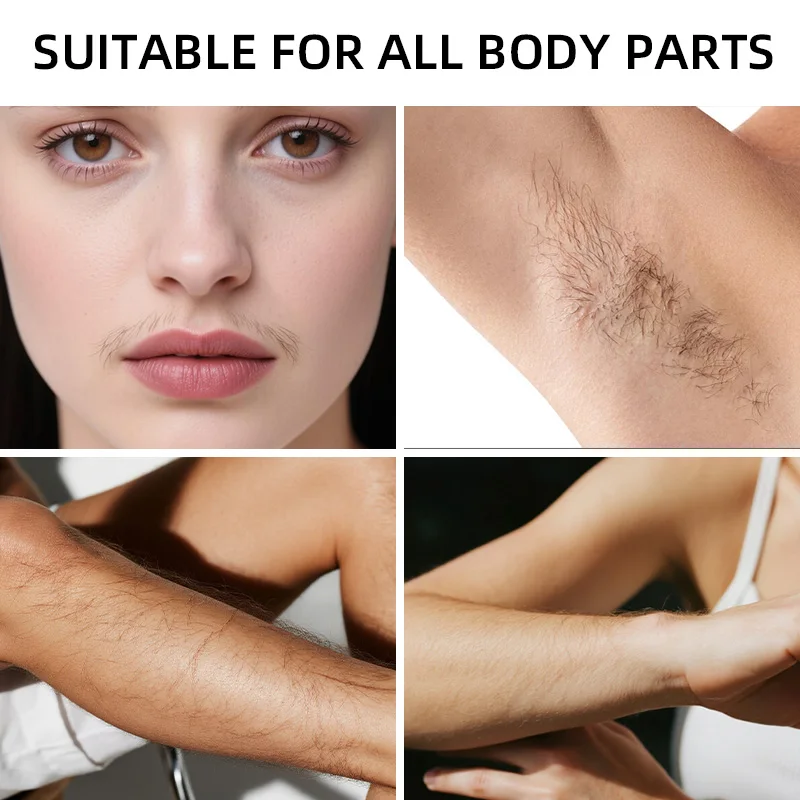 YUITIKUE intimate area hair removal cream, painless and healthy hair removal agent, unisex body care product image 4
