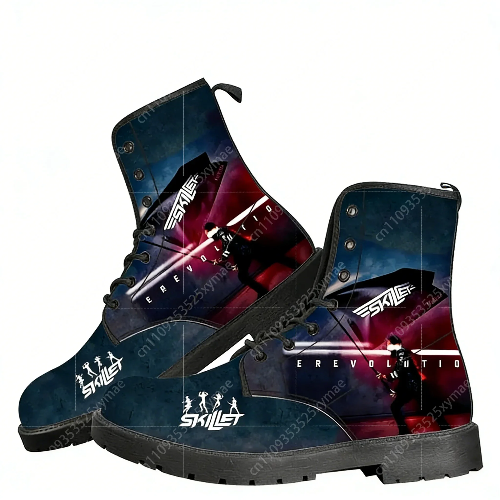 

Повседневные ботинки Skillet Rock Band для мужчин и женщин, обувь для подростков в стиле хип-хоп, модные 3D-ботинки, уличная обувь высокого качества, изготовленная на заказ