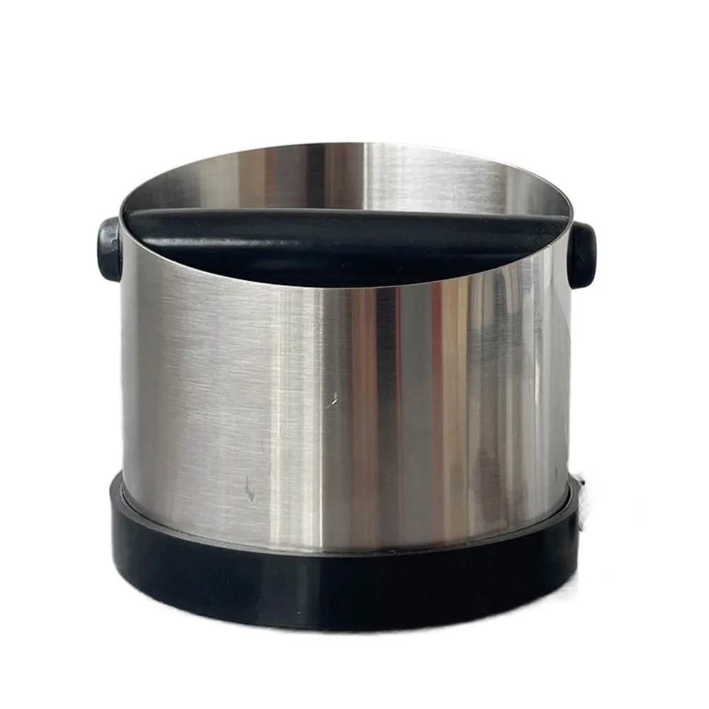 

Shock Absorbent Coffee Knock Box Durable Removable Knock Bar Coffee Grounds Bucket Large Capacity Anti Slip Base