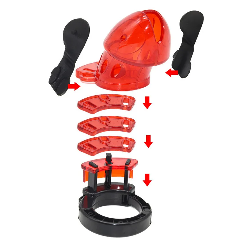 Electro CB6000 Chastity Cage Ball Stretcher,Remote Control Electro Shock Cock Cage Chastity Belt,Penis Ring BDSM Sex Toy For Men view 2