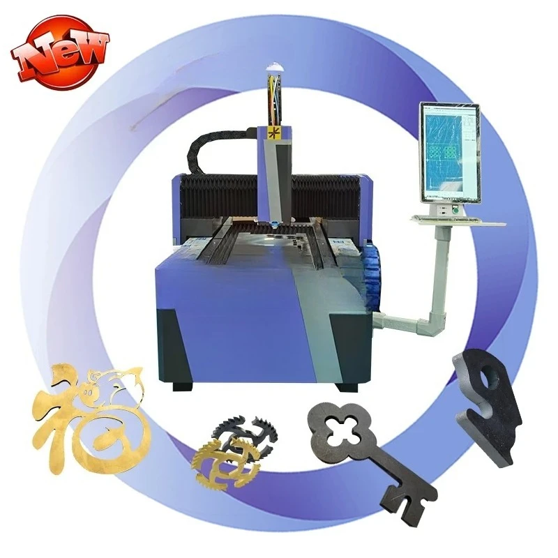 6090 6010 Metal Laser Cutting Machine High Accuracy Thin Plate Small 2kw 3kw Fiber Laser Cutting Machine Price
