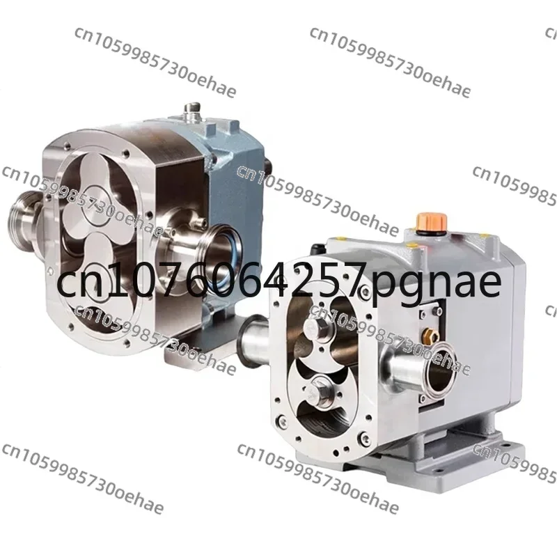 Automatic 3rp Small Mini Rotary Lobe Pump Rotary Sanitary Lube Rotor Rotary Pump 5m3/h 3.kw Dn32 200 L/h