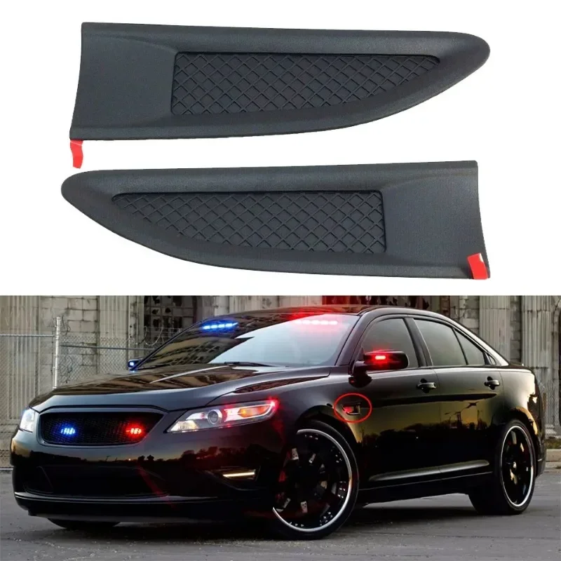 DG1Z-16178-C Car ront Flow Air Intake Vent Fender Cover Trim For Ford Taurus 2013-2019 Auto Front Fender Without Flasher Lamp