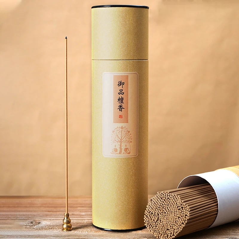 500g Sandalwood Agarwood Tibetan Incense Thuja Incense Sticks 21cm 28cm Indoor Hotels Home Tea Ceremony Worship Buddha Pray Gift