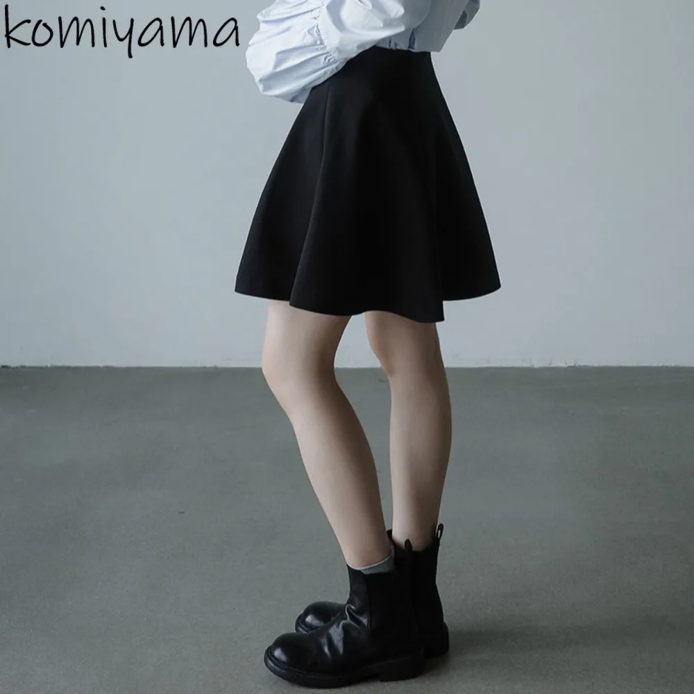 

Pleated Ball Gown Ropa Mujer Autumn New High Waist Skirt Japan Style Casual Skirts Zip Faldas All-match Woman 2025 Clothes