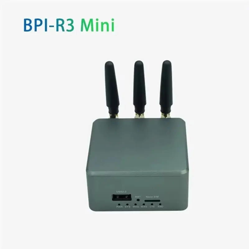 ABFN-Banana Pi BPI-R3 For Development Board Enclosure Mini Aluminum Case view 4
