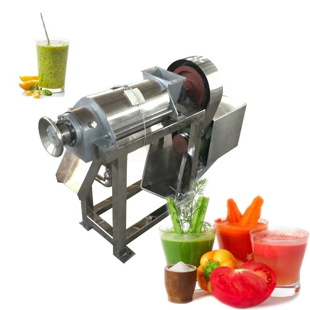 Juice Extractor Commercial Carrot Cold Press Fruit Vegetable Orange Sugarcane Juicer Extractor Machine Motor High Productivity