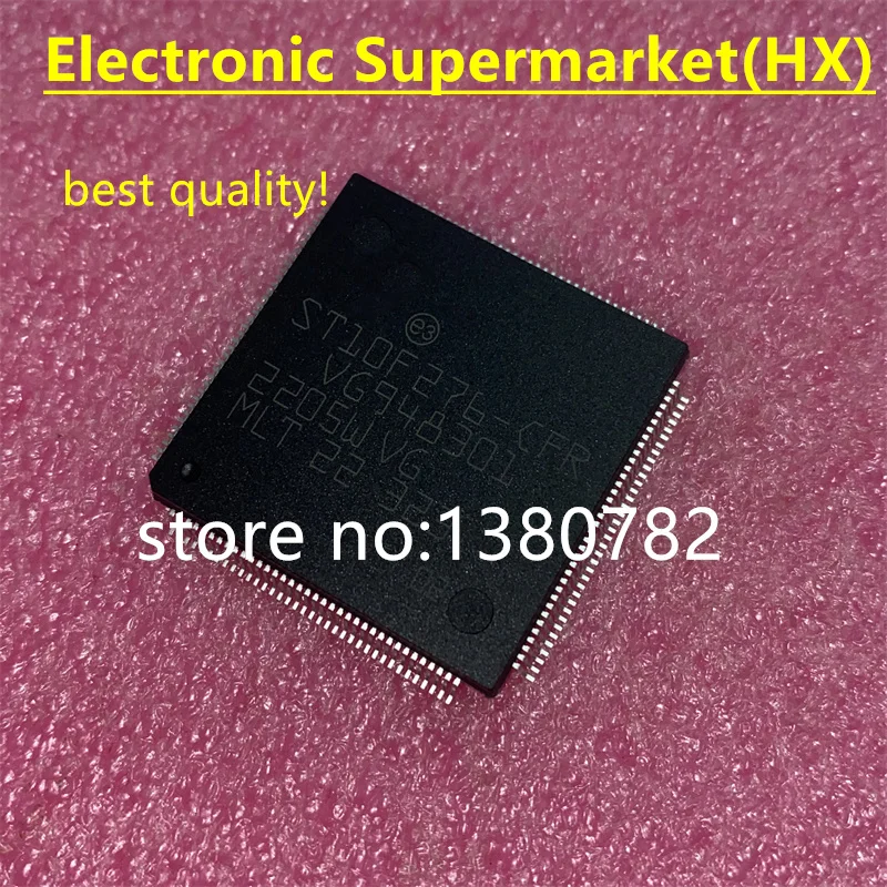 

Free Shipping 5pcs-20pcs ST10F276-CFR 28X28X3.4MM QFP-144 IC In stock!