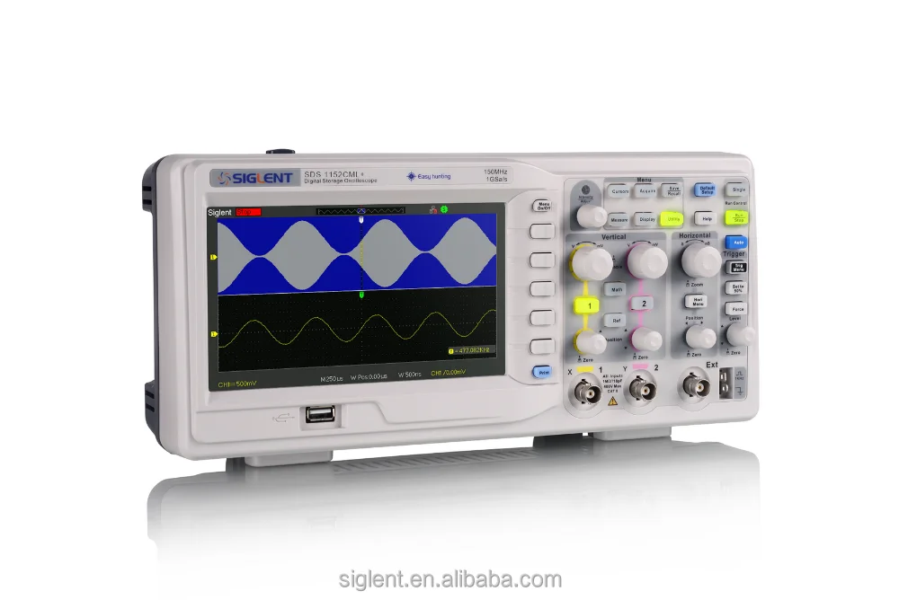 New SDS1152CML+, 150 MHz digital oscilloscope,