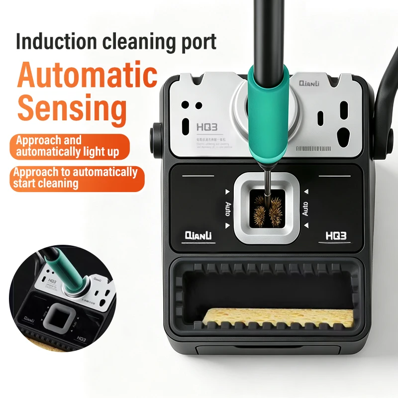 qianli-hq3-soldering-iron-cleaning-machine-automatic-induction-cleaning-smart-double-copper-brushes-for-c245-c210-handles