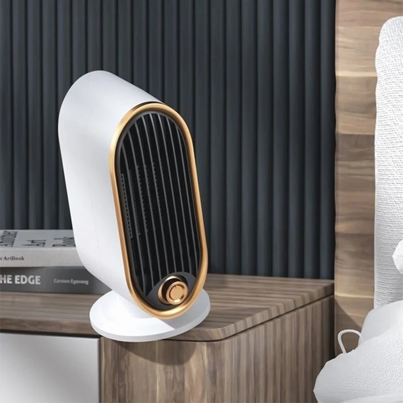 800วัตต์เครื่องทำน้ำอุ่นเดสก์ท็อปพัดลมเครื่องทำความร้อน PTC เครื่องทำความร้อนเซรามิคเครื่องเป่าลมอุ่นสำนักงานบ้านอุ่นเครื่องอุ่นสำหรับฤดูหนาว