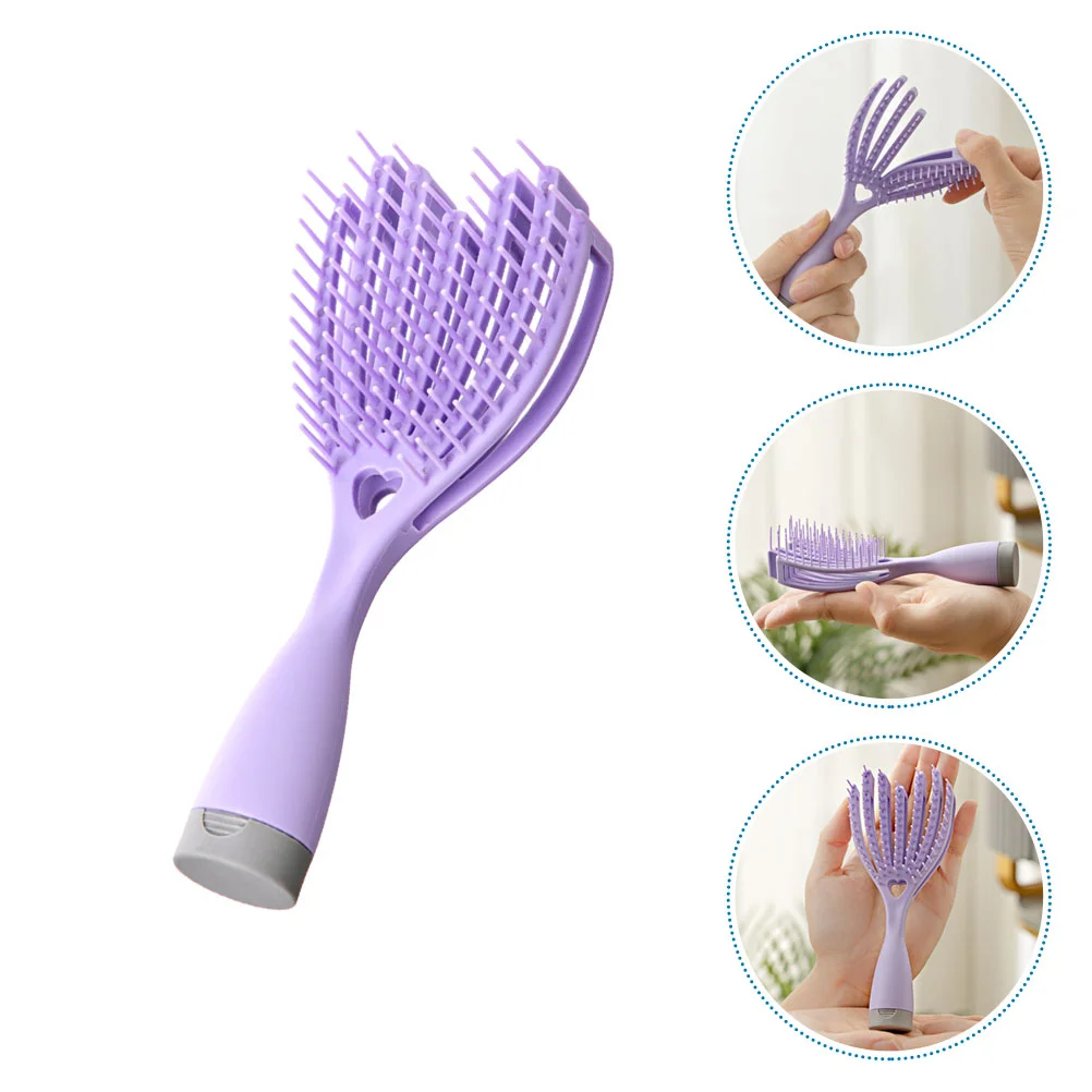 

Dual Purpose Hollow Comb Hair Brush for Dry Wet Women Detangler Hairbrush