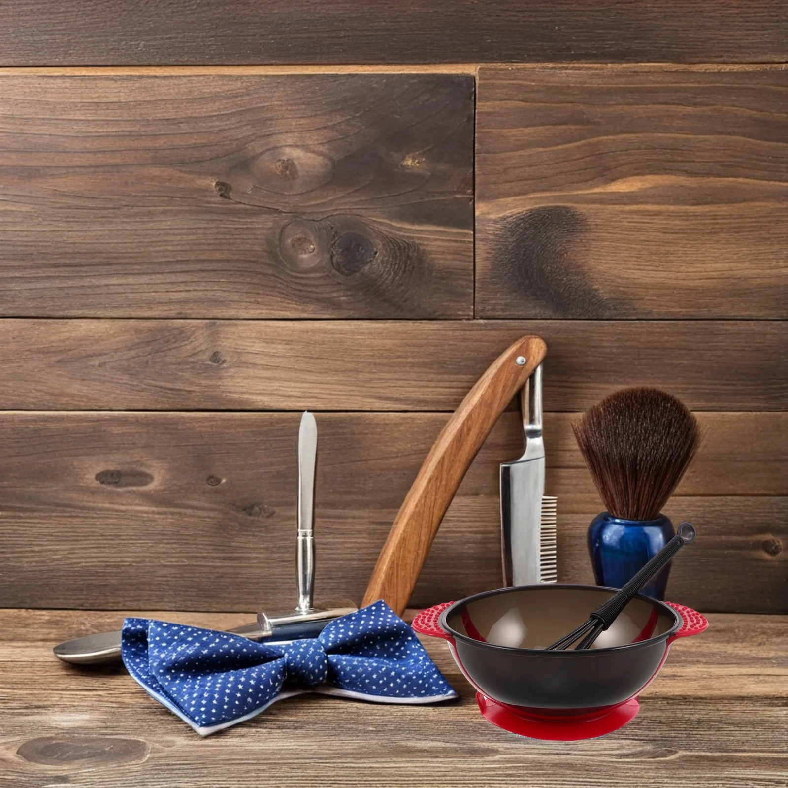 2Pcs Hair Coloring Bowl Set Anti-Drop Mixing Bowls Hair Dye Mixer Salon Hairdressing Kit Coloring Dyeing Kit Mixing Bowl Set